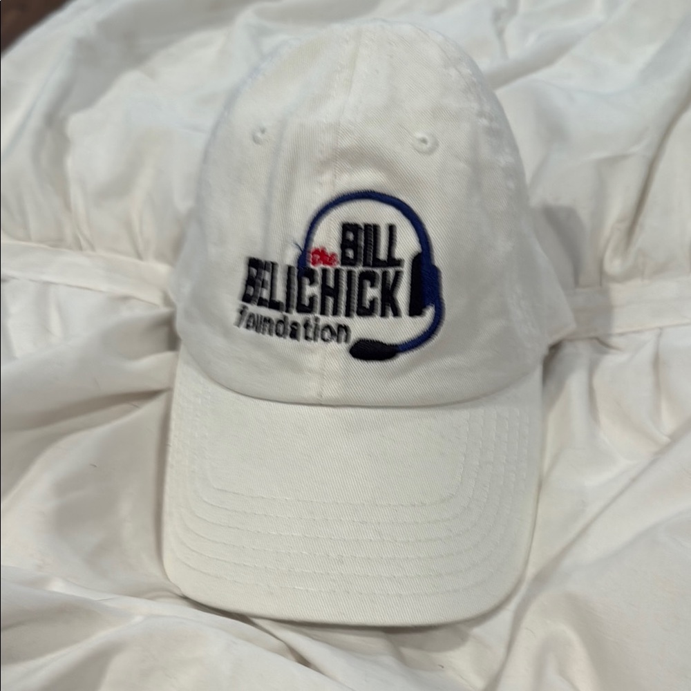 White Bill Belichick Foundation Cap